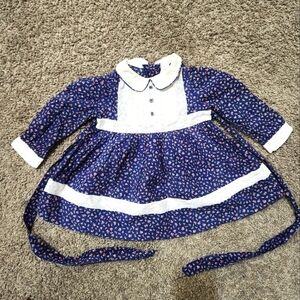 PEACHES 'N CREAM Vintage 1970s 1980s Toddler girls dress. SIZE 2T